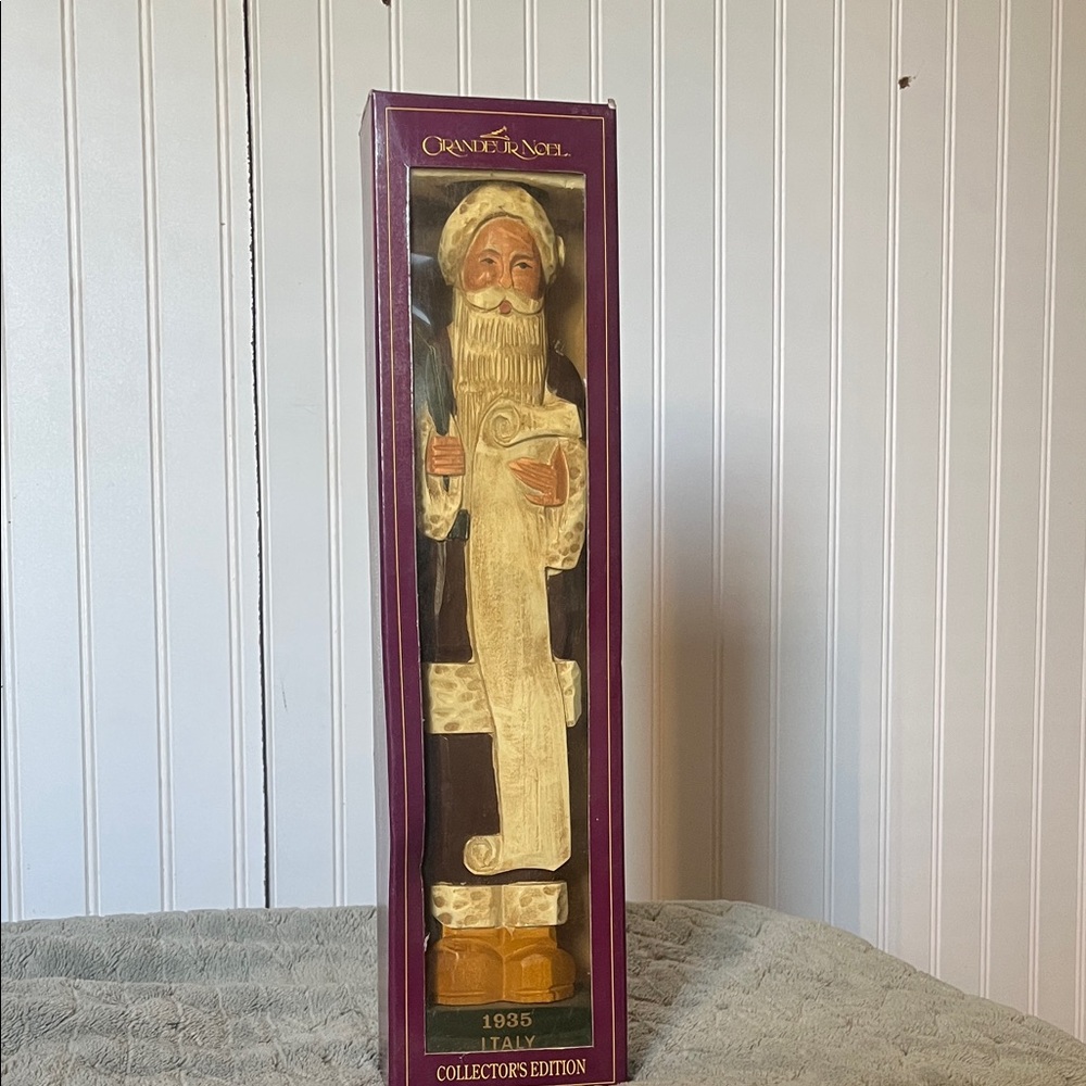 Grandeur Noel 1935 Collector's Edition Italian Santa in Box